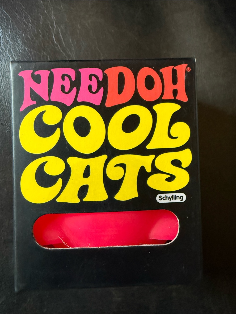 New Authentic Needoh Cool Cats Cat Toy - Pink